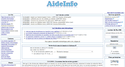 Desktop Screenshot of aideinfo.com